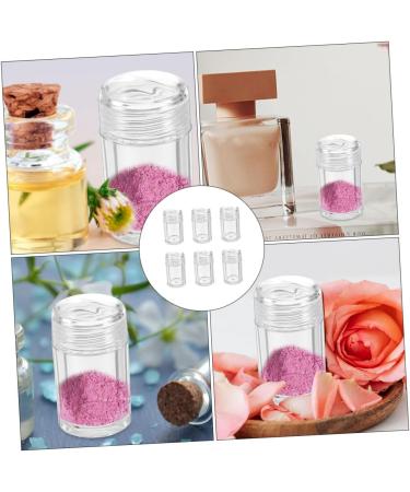 NOLITOY 6pcs Loose Powder Bottle Loose Powder Holder Glitter Loose Powder Puff Bottle Travel Manicure Tool 4.5x2.5cm As Shown - Buy Online on GoSupps.com