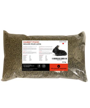 Economic Rabbit Adult Food 10-Pound Bag - 100% Canadian Product