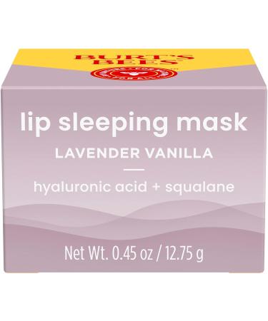 Burt s Bees Lavender Vanilla Lip Sleeping Mask With Hyaluronic Acid and Squalane Moisturizer To Instantly Hydrate Lips Overnight Mask and Treatment 0.45 oz. - Buy Online on GoSupps.com