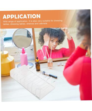 Housoutil Eyeshadow Organizer 4pcs Eyeshadow Storage Organizing Multi-Grid Multi-Purpose Display Eye Makeup Puff Multipurpose - Buy Online on GoSupps.com