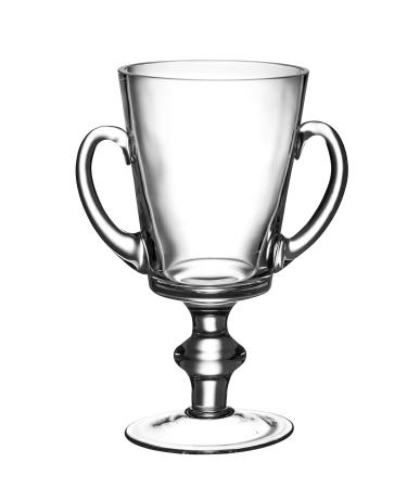 Barski - European Quality Glass - Trophy Cup with Handles - 8" Height - Made in Europe