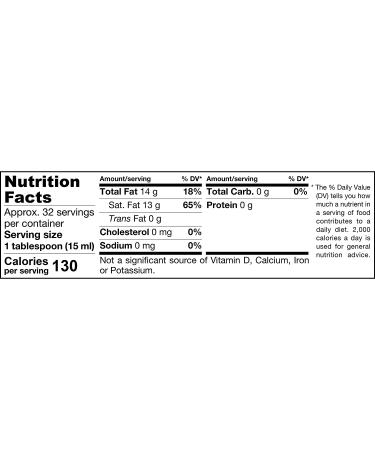 Jarrow Formulas Organic Coconut Oil 16 fl oz - Expeller Pressed, Pure & Natural - Buy Online on GoSupps.com