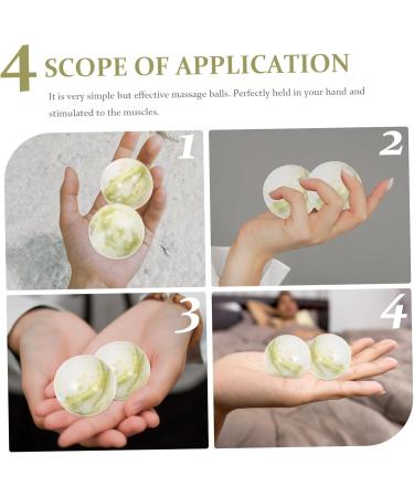 Partykindom Handmade Jade Massage Balls - Perfect Gymnastics & Chinese Medicine Gift - Buy Online on GoSupps.com