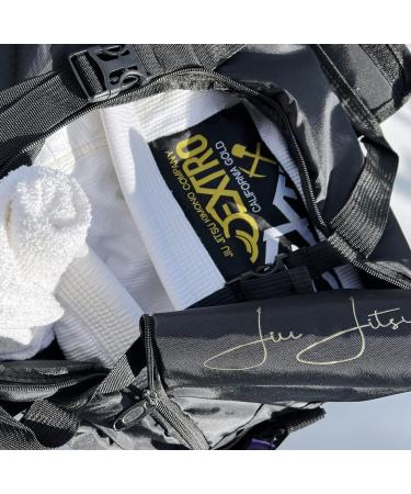 BJJ Gi Bag: All-In-One Convertible Duffel Backpack for Jiujitsu Kimono - Dextro Kimono Bag - Buy Online on GoSupps.com