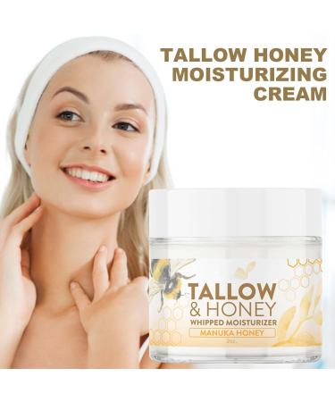 Jvjggag Tallow Honey Face Cream Moisturizer skin reassures numerous creams nurturing hydrating creams for the skin 60 g moistureinputing cream for the sensible skin smoothmaking talgoning - Buy Online on GoSupps.com