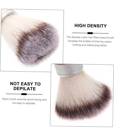 Beavorty Stainless Steel Shaving Brush for Men - Premium Beard & Hair Grooming Tool - Buy Online on GoSupps.com