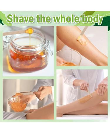 Prousky 100 Wax Chopsticks & Strips - Wooden Hair Removal Spatulas for Eyebrows Face & Legs (105mm) | International Shipping - Buy Online on GoSupps.com