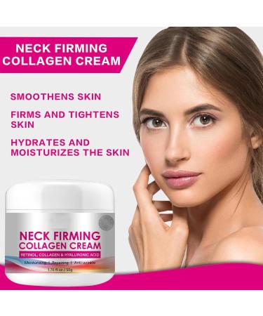 Neck and D collet Firming Cream with Peptides and Retinol 50 mL - Anti-Wrinkle Neck for Women Anti Aging Neck Cream - Neck Sagging Cream (1PC) - Buy Online on GoSupps.com