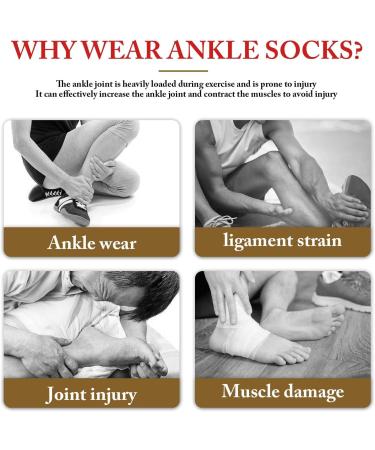 Neuropathy Socks for Men & Women | Compression Pain Relief for Plantar Fasciitis & Ankle Swelling - Gray XL - Buy Online on GoSupps.com