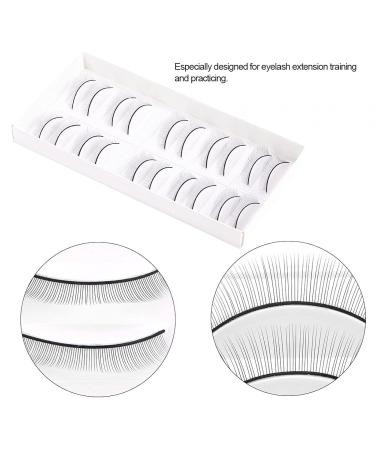 10 Pairs Practice Eyelashes | False Eyelashes for Extensions | Self-Adhesive Fake Eyelash Band - Buy Online on GoSupps.com