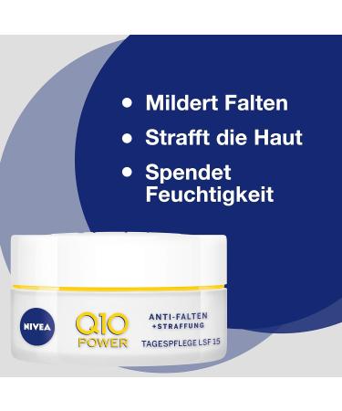 Nivea Q10 Power Anti-Wrinkle and Firming Cream - Buy Online on GoSupps.com