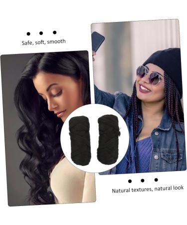 Beaupretty 4 Rolls Brazilian Wool Braid Natural Hair Wig Braid Hair Line Wig Hair Wire Long Straight Hair Wire Brazilian Wool Hair for Braids Hair Pin Women's Polypropylene Modeling Headband - Buy Online on GoSupps.com