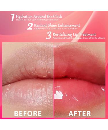 Boloshine Lip Glow Oil 6 pieces tinted lip oil fruit flavored lip gloss long lasting lip plumper oil moisturizing lips care lip oil makeup for women - Buy Online on GoSupps.com