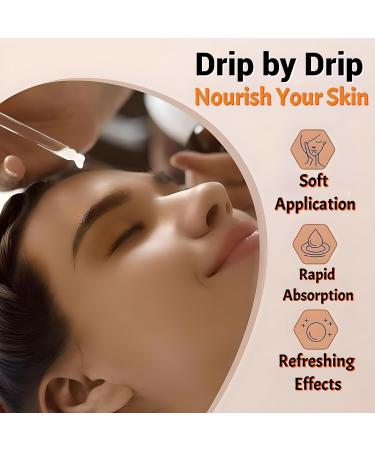 Vitamin C Face Serum with Hyaluronic Acid - Anti-Aging & Brightening Serum for Dark Spots Fine Lines and Glowing Skin - Retinol Niacinamide & Salicylic Acid - Buy Online on GoSupps.com