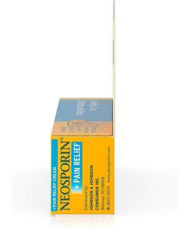 Neosporin + Pain Relief Cream 0.5 oz - Fast-Acting Relief - Buy Online on GoSupps.com