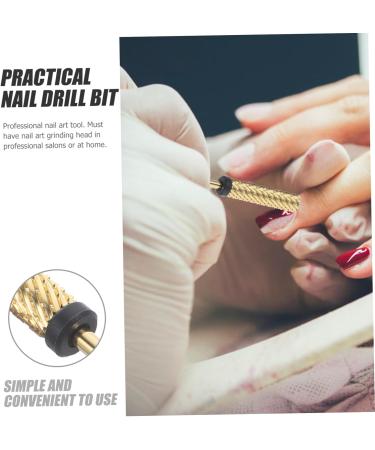 Healeved Nail Bits Drill Bits for Nails Safety Bits for Nail Drill Cuticle Nail Drill Bit Nail Drill Bits for Acrylic Nails Carbide Nail Drill Bits Acrylic Nail Drill Bits Nails Drill Bits 0.56x0.56x5.05cm As Shown2 - Buy Online on GoSupps.com
