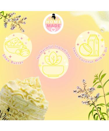 Whipped Soap Body Wash | Lemon Verbena with Sugar - Nourishing & Refreshing | Shop Internationally - Buy Online on GoSupps.com