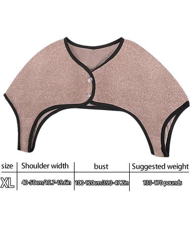 Heating Pillows for Shoulders | 360-Degree Thin Neck Wrap | Washable Velvet Neck Warmer | Year-Round Relaxation Camel XL - Buy Online on GoSupps.com