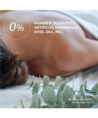 Buy Bleu Lavande 2 Pack Natural Lavender Massage Oil - 100% Pure Vegan Cruelty-Free No Artificial Fragrances - 2X 4 Fl Oz - Buy Online on GoSupps.com