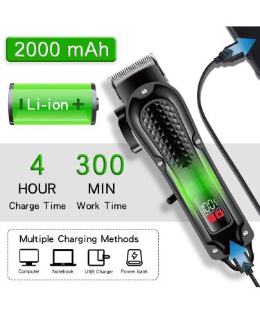 Rechargeable Hair Clippers for Men - Powerful Cordless Electric Trimmer & Beard Grooming Tool - Buy Online on GoSupps.com