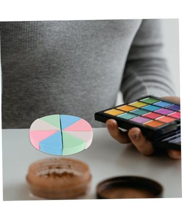 Buy Minkissy 8 Sets Triangular Sponge Puff - Portable Facial Makeup Sponges | Triangle Cosmetic Wedge Puffs for Flawless Beauty - Buy Online on GoSupps.com