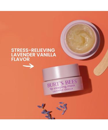 Burt s Bees Lavender Vanilla Lip Sleeping Mask With Hyaluronic Acid and Squalane Moisturizer To Instantly Hydrate Lips Overnight Mask and Treatment 0.45 oz. - Buy Online on GoSupps.com