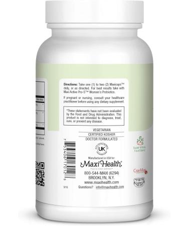 Maxi Health CranMax Supreme Capsules - Urinary Tract & Immune Support - 120 Count - Buy Online on GoSupps.com