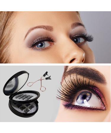 6 Pairs Magnetic Eyelashes with Eyelashes Clips Reusable 3D Natural Effect Fake Lashes Waterproof Soft Magnetic Eyelashes Extension Set with Applicator for Women Girls Easy to Wear and Removal - Buy Online on GoSupps.com