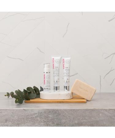 Topicrem - Mela Pain Exfoliant Unifiant - Unifie le Teint Exfolie R veille l clat - Huile d Olive de Coprah et Noyaux d Abricot - Soin Visage et Corps pour Peaux Sensibles - 150 g Naturel 150 g (Lot de 1) - Buy Online on GoSupps.com