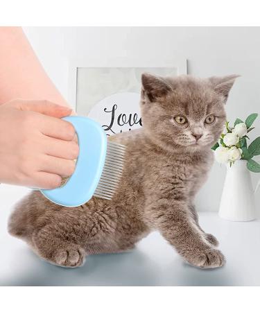 Cat Grooming Combs Set - Stainless Steel Double Sided Pet Comb for Tear Stain Removal and Massage | 7 Pieces Pet Supplies for Cats and Puppies - Buy Online on GoSupps.com