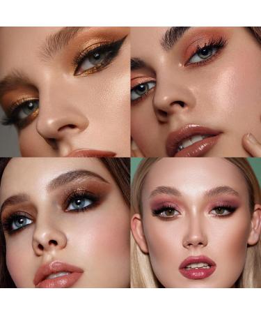 VANERIA Maquillage Palette de Fards Paupi res Eyeshadow Mate/Brillante 2 Couleurs Longue Dur e Ultra Pigment Ombre A Paupi re. (plum color) - Buy Online on GoSupps.com