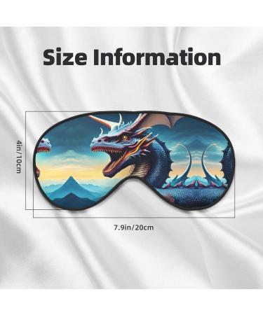 Roaring Dragon Eye Mask - Soft Adjustable Sleep Mask for Men & Women | International Shipping - Buy Online on GoSupps.com