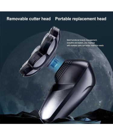 Buy 8D Electric Razor for Men - Waterproof Bald Head Shaver & Nose Hair Trimmer | International Shipping - Buy Online on GoSupps.com