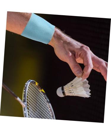 MAGICLULU Skin Membrane Wrist & Thigh Tape - Kinesiology Sports Tape for Athletes - Sky-Blue 6.5x6.5cm - Ideal for Volleyball Knee Finger & Foot Support - Buy Online on GoSupps.com