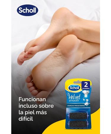 Scholl 6101780000 Velvet Smooth Replacement Roller for Electric Hard Skin Remover Persistent Hardnesses - Buy Online on GoSupps.com