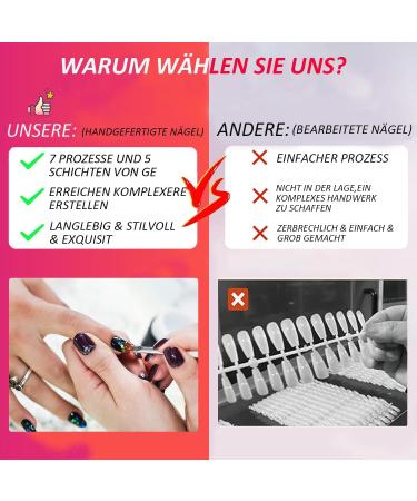 Handmade Press On Nails Short MouyouGlow Almond Pink Nude Natural Natural Solid Resuable Fake Nails with Self-Adhesive Handmade Artificial Fingernails 10 Pieces (#09-M) - Buy Online on GoSupps.com