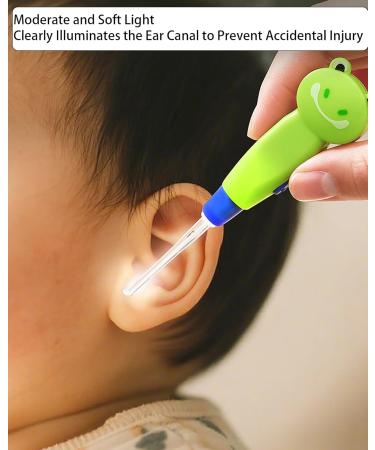 2 Pcs Cute Flashlight Earpick Earwax Cleaning and Removal Tools Light Led Earpick Wax for Adults and Children Ear Safe (Yellow Kitten Pink Bunny) - Buy Online on GoSupps.com