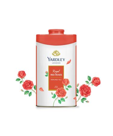 Yardley London Perfumed Talc  Red Roses  8.8 oz  250 g