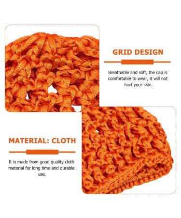 KALLORY 5Pcs Colorful Mesh Crochet Hair Net - Stylish Knit Hair Snood Cover for Women - Buy Online on GoSupps.com