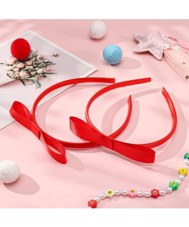 Opopark Red Loop Hair Bands - Vintage Knot Hair Jewelry for Women & Girls - Ideal Gift for Children & Cosplay Accessories - Buy Online on GoSupps.com