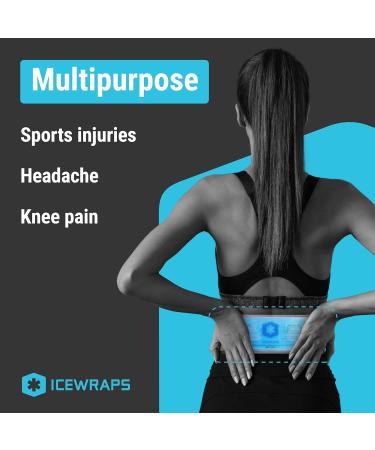 ICEWRAPS 4x10 Reusable Perineal Ice Packs for Postpartum - Pack of 2 Cooling Ice Pack Pads - Buy Online on GoSupps.com