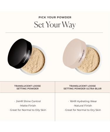 Laura Mercier Tinted Moisturizer Blurred Matte with SPF 30 24HR+ Shine Control Shade 3C Fawn and Translucent Loose Setting Powder 24HR Shine Control Infused with Vitamins C + E Shade Translucent - Buy Online on GoSupps.com