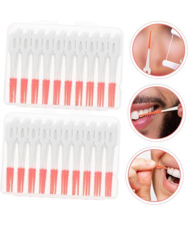 Gatuida 80ST Interdental Brushes - Refillable Ortho Floss Tools for Dental Care | TPE Dental Silk Picks - 1 Pack Orange - Buy Online on GoSupps.com