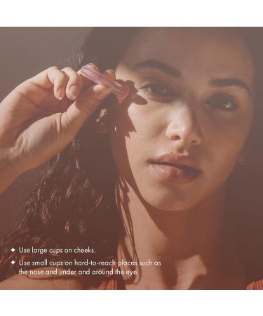 Vanity Planet 4-Piece Silicone Cupping Set for De-Puffing, Toning, and Lifting - Professional Vacuum Therapy for Anti-Cellulite and Facial Massage - Buy Online on GoSupps.com