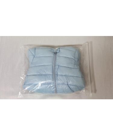 Kids Blue Puffer Jacket | Winter Hooded Coat for Boys & Girls 3-4 Years - Buy Online on GoSupps.com