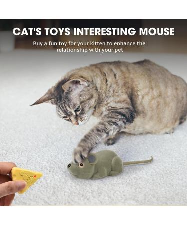 Interactive Wireless Cat Toys - Remote-Controlled Electronic Mouse for Hunting Fun - Buy Online on GoSupps.com