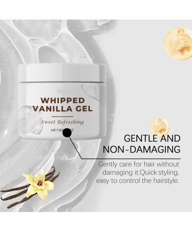 Edge Control Gel Edge Control Wax For Women Vanilla Styling Gel For Flyaway Hair Edge Control Gel For Afro Hair Smooth Hairline And Edges (2PC) - Buy Online on GoSupps.com