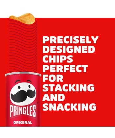 Buy Pringles Original 8 x 185g | Irresistible Snack Classic - Crispy Chips with Salt | International Shipping Available - Buy Online on GoSupps.com