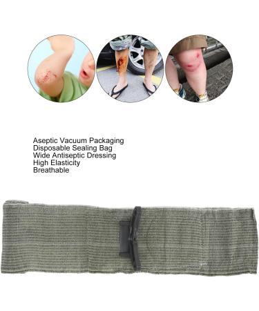 Buy 4 Inch Hemostatic Bandage - Emergency Aseptic Wound Control for Camping Hiking & Training - International Shipping Available - Buy Online on GoSupps.com