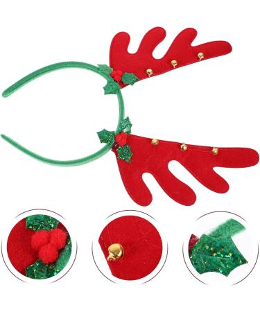 ifundom Headband Christmas Head Bopper Christmas Headwear Deer Antler Hairband Christmas Headpieces Xmas Deer Headwear Xmas Hairband Xmas Supplies Make up Christmas Utenciles Fabric Child - Buy Online on GoSupps.com